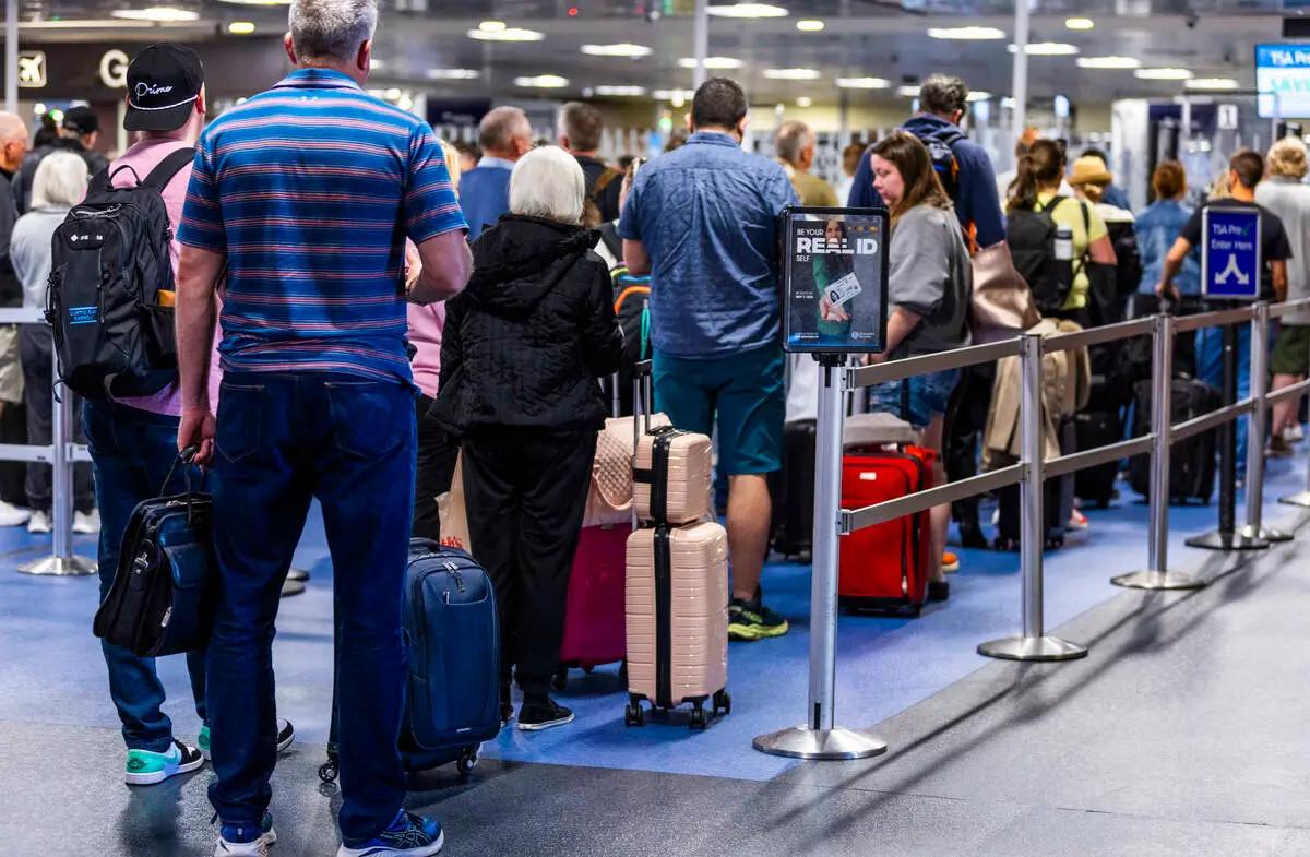 Las Vegas: TSA wait times will soon be listed on airport displays