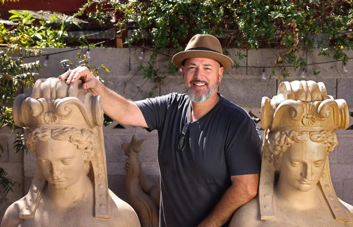 Las Vegas: Are these statues survivors of the tragic MGM Grand fire of 1980?