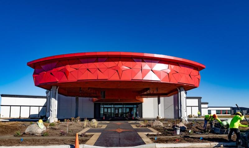 Tour unveils progress on North Dakota tribal casino construction