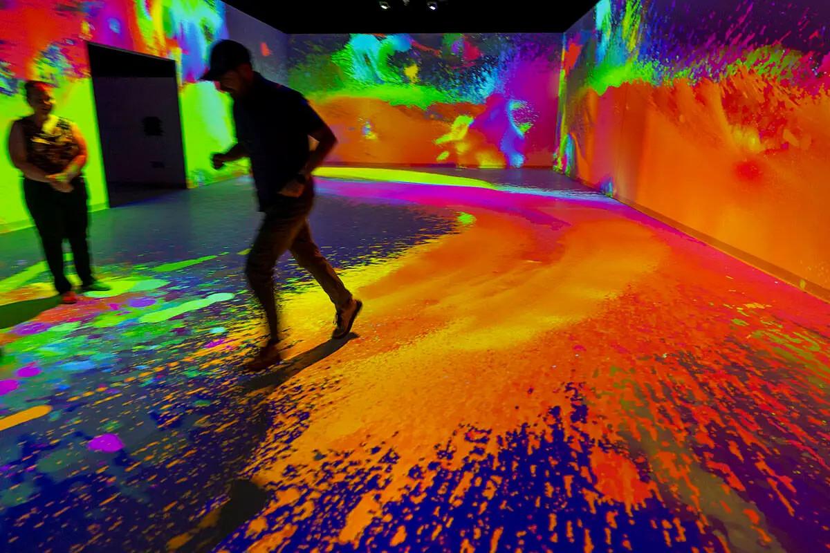 Las Vegas Strip interactive entertainment concept files for bankruptcy