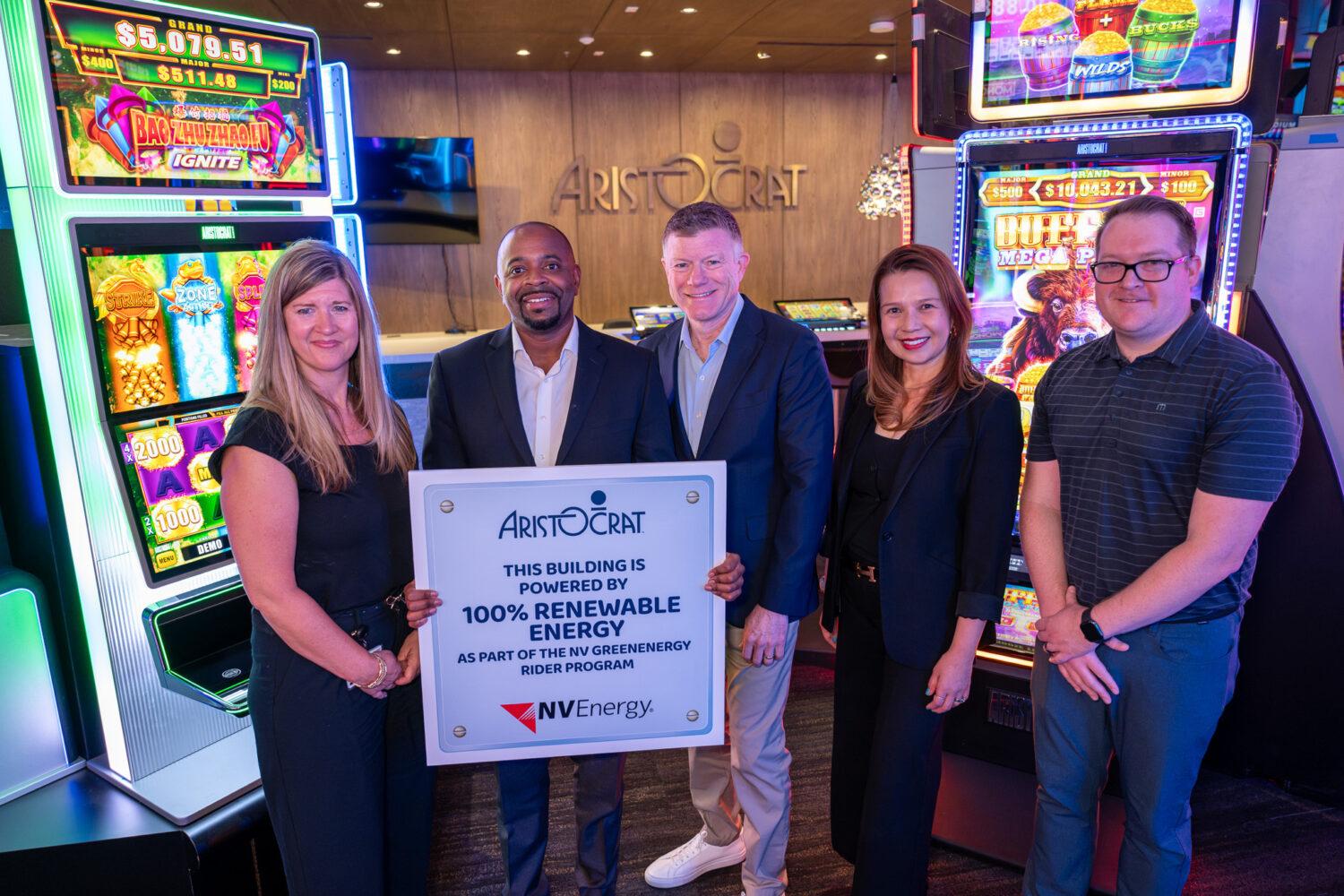 Aristocrat Technologies transition Southern Nevada operations to 100% ...