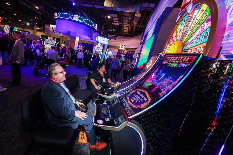 They're bright, loud, here to stay: Slots are a key part of gaming, say their makers' CEOs