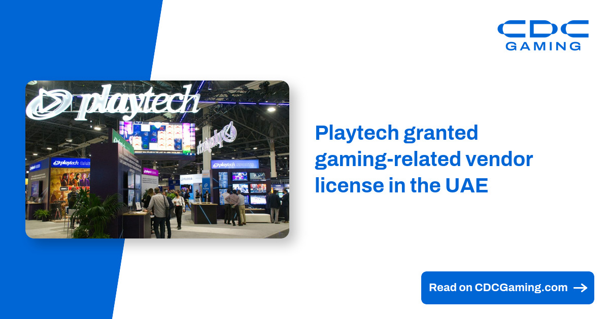Playtech granted gaming-related vendor license in the UAE