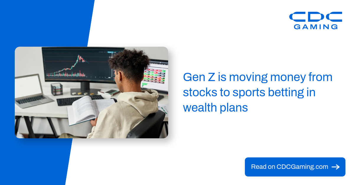 Gen Z is moving money from stocks to sports betting in wealth plans