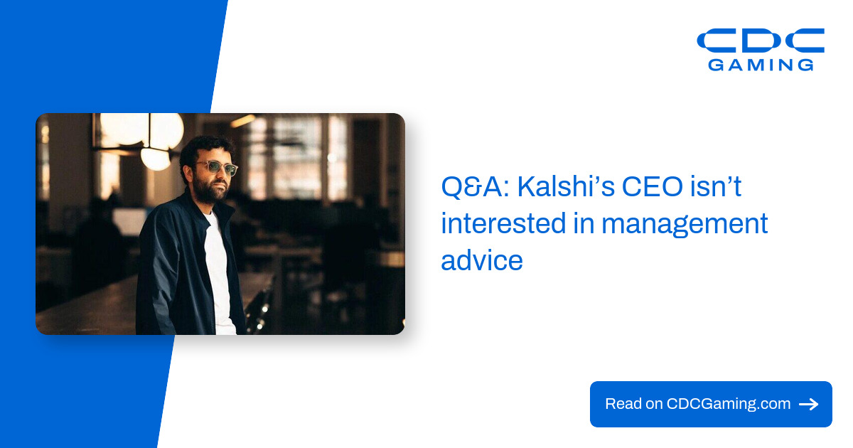 Q&A: Kalshi's CEO isn't interested in management advice