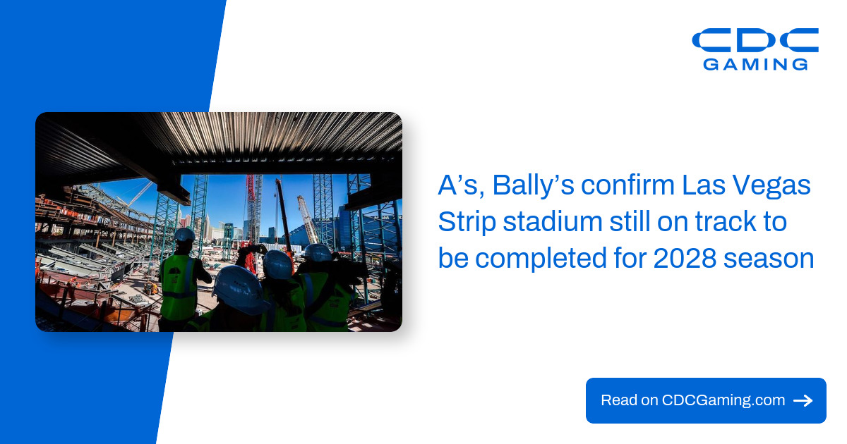A's, Bally's confirm Las Vegas Strip stadium still on track to be completed for 2028 season