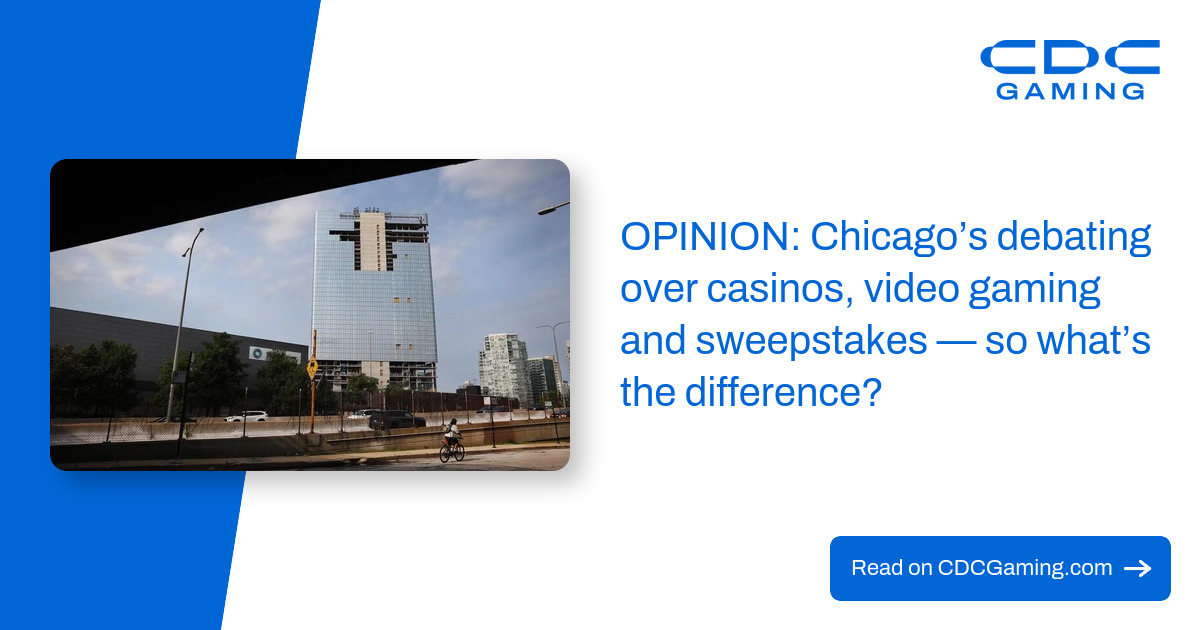 OPINION: Chicago's debating over casinos, video gaming and sweepstakes — so what's the difference?
