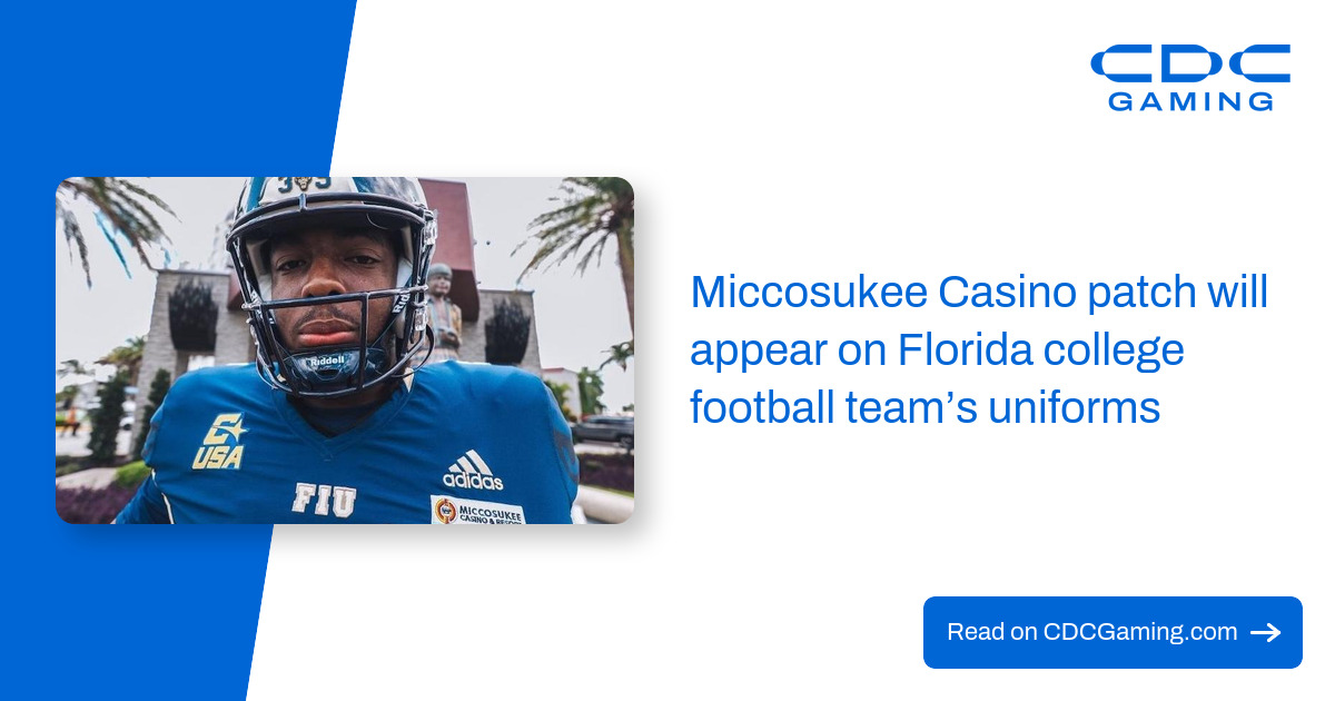Miccosukee Casino patch will appear on Florida college football team's uniforms