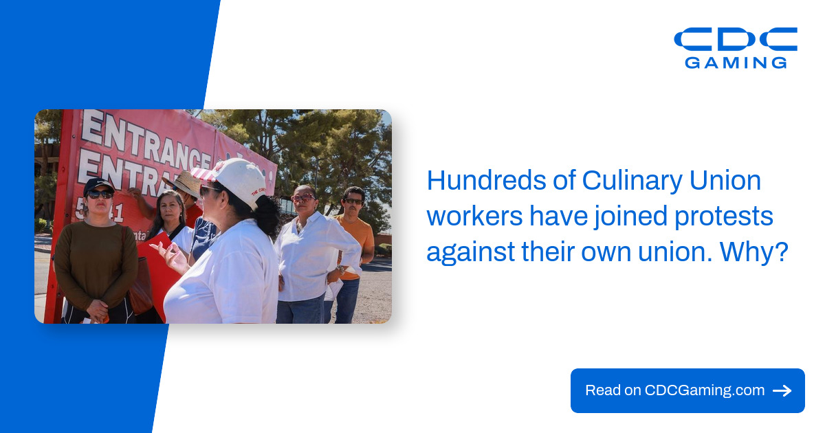 Hundreds of Culinary Union workers have joined protests against their own union. Why?