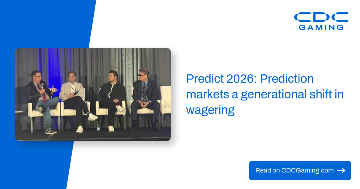 Predict 2026: Prediction markets a generational shift in wagering