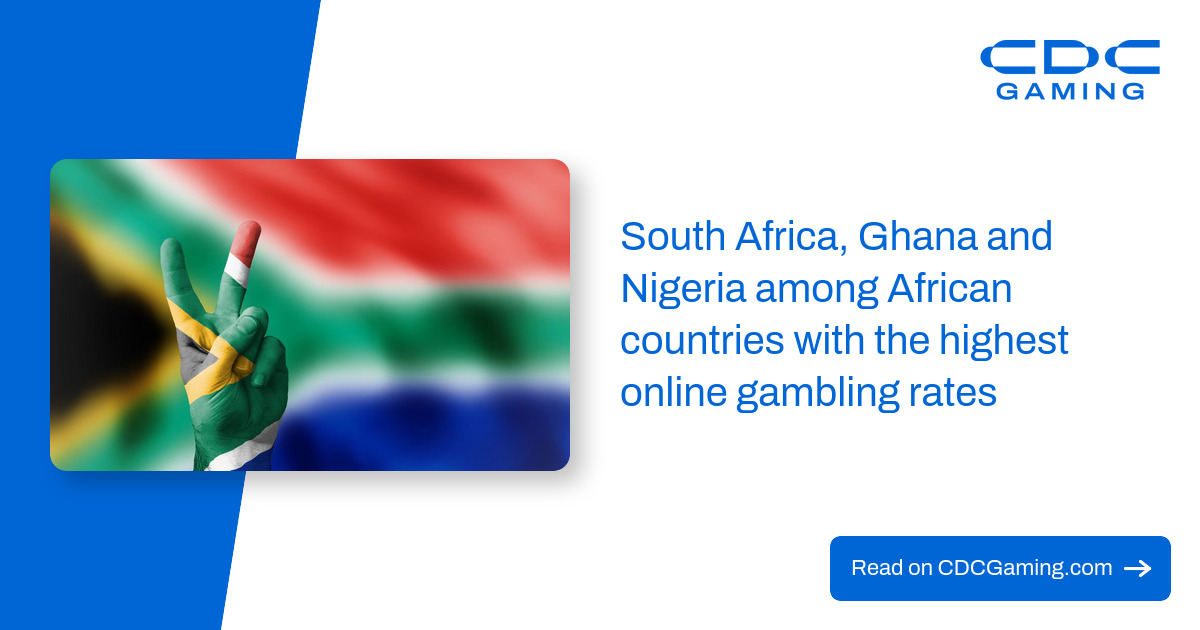 South Africa, Ghana and Nigeria among African countries with the highest online gambling rates